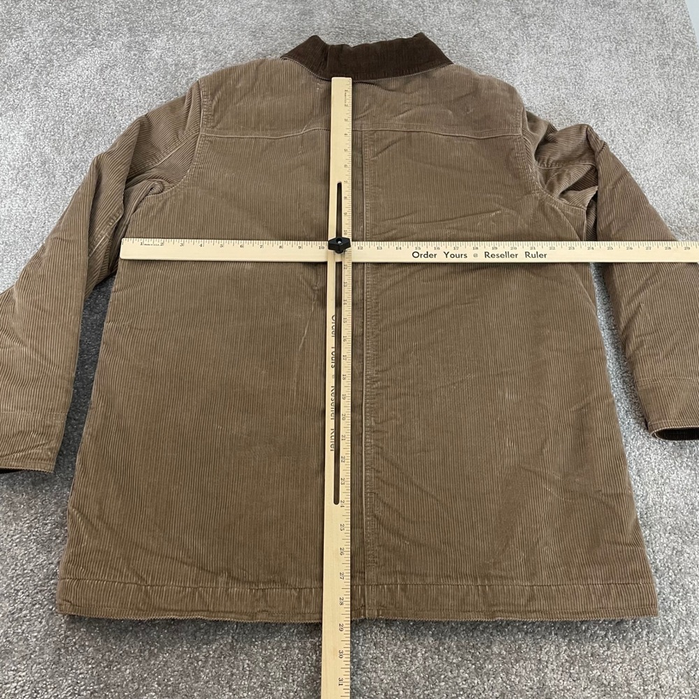 LL Bean Barn Coat Womens Extra Large Chore Jacket Corduroy Quilted Lined - Picture 7 of 11